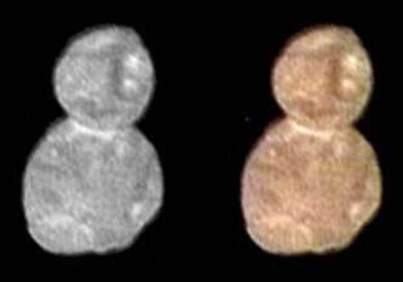 Фото з «краю світу»: зонд new horizons надіслав знімки астероіда- «сніговика»