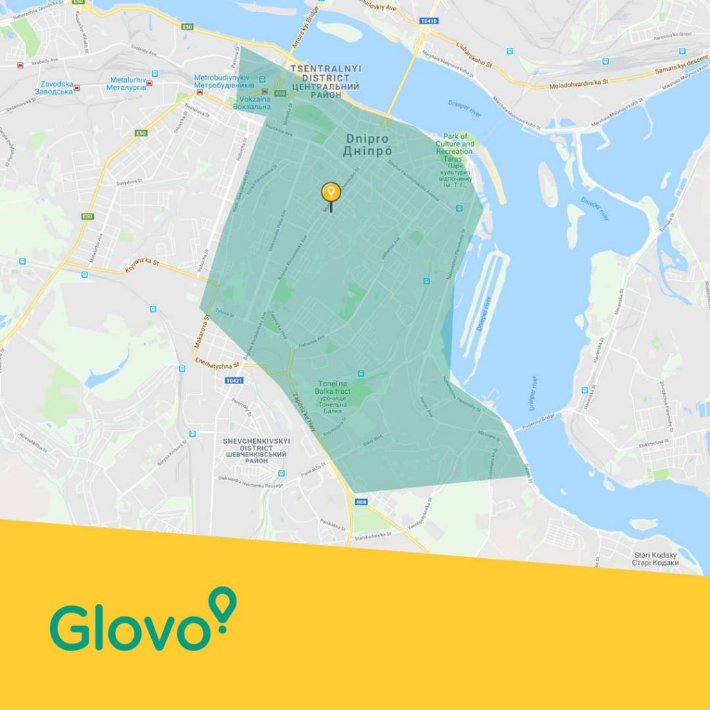 Сервіс кур'єрської доставки Glovo запускається в Дніпрі - community, news