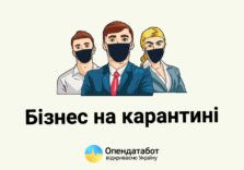 Бізнес на карантині – аналіз від Опендатабот