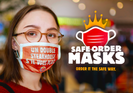 Burger King випустить маски з надрукованими замовленнями, щоб гостям не довелося говорити