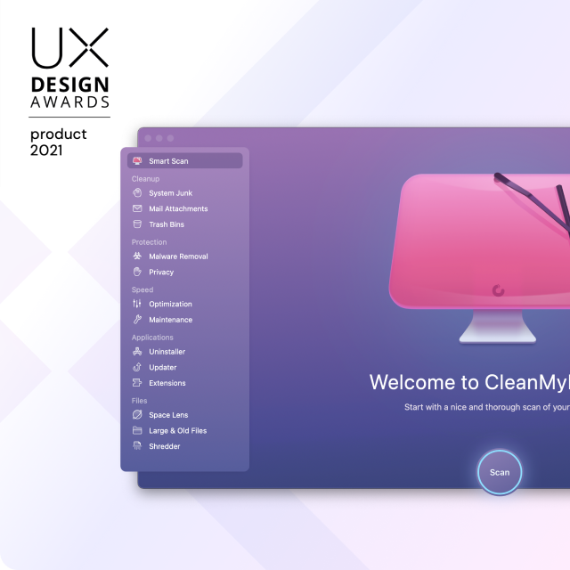 Програма CleanMyMac X — перший продукт з України, який отримав UX Design Award - tech, startups, community, press-release, news