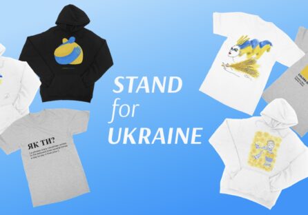 Buy T-Shirts and support Ukraine  —  100% profit is donated to support Ukraine through trusted funds or direct purchases of necessities