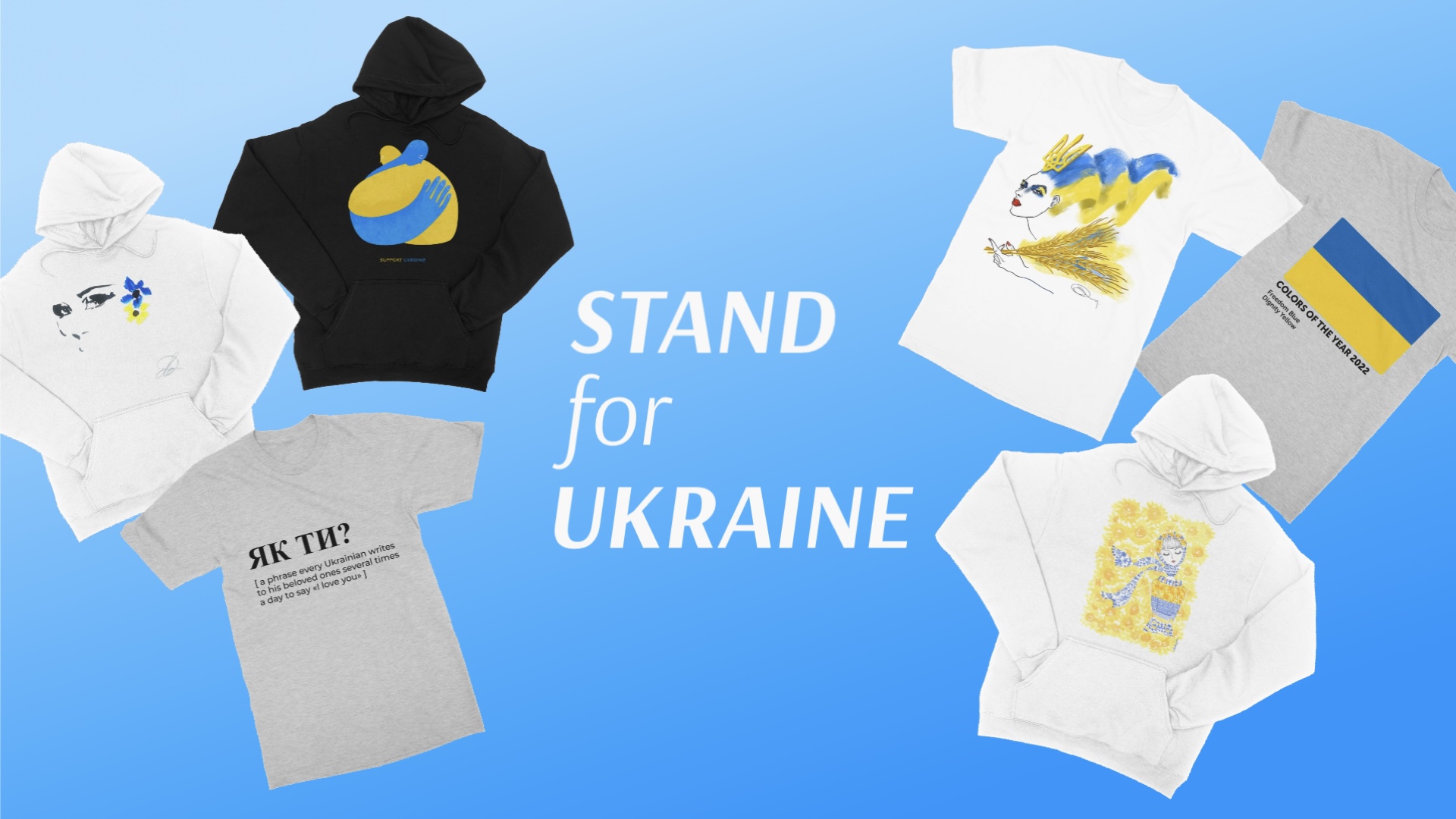 Buy T-Shirts and support Ukraine  —  100% profit is donated to support Ukraine through trusted funds or direct purchases of necessities - war-in-ukraine, news-en