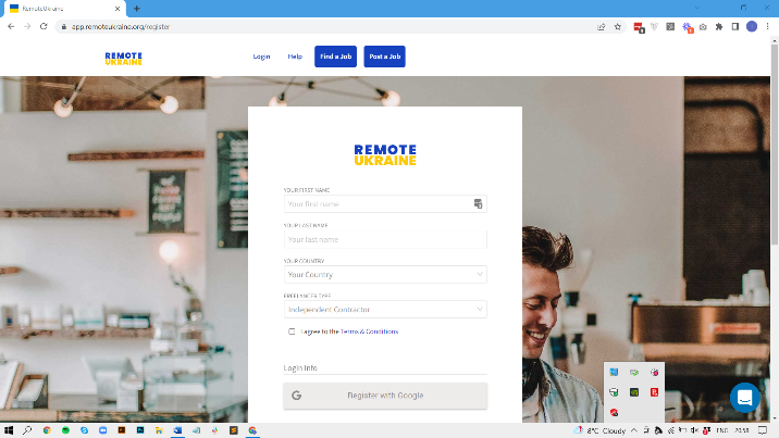 RemoteUkraine is a non-profit platform with remote jobs for Ukrainians from foreign companies, developed by the British. - war-in-ukraine, news-en