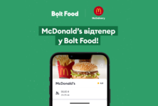 McDonald’s з’явився у Bolt Food