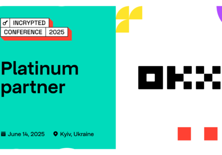 OKX стане платиновим спонсором Incrypted Conference 2025 у Києві
