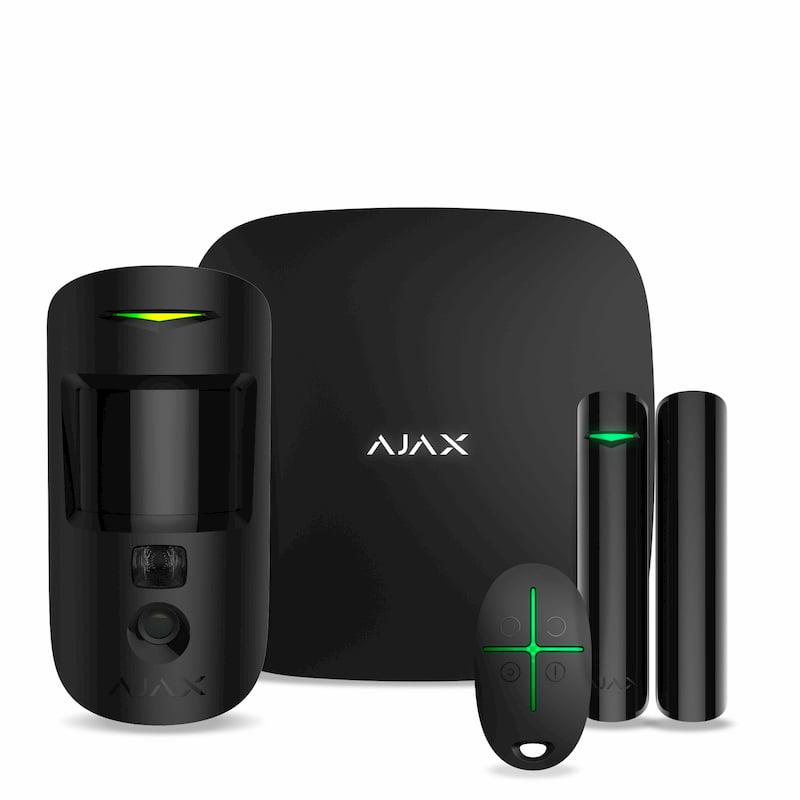 Ajax StarterKit Cam Plus – комплект сигналізації з фотоверіфікацією тривог, Wi-Fi та LTE